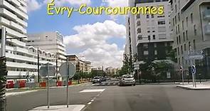Évry-Courcouronnes - 4K- Driving- French region