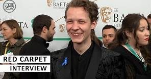 Felix Kammerer BAFTAs 2023 Red Carpet Interview - All Quiet on the Western Front