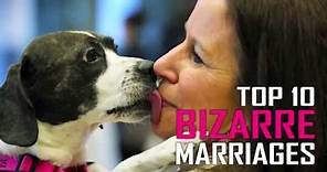 Top 10 Bizarre Marriages to Animals and Objects