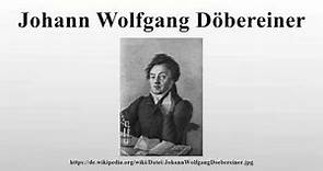 Johann Wolfgang Döbereiner