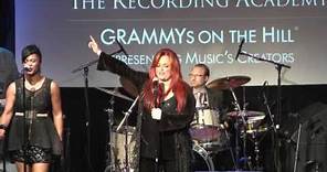 Wynonna Judd sings "I Wanna Know What Love Is" at Grammys on the Hill