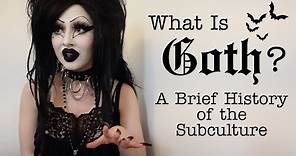 What is Goth?: A Brief History of the Subculture - Mamie Hades