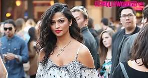 Camila Alves Looks Stunning While Attending The Rebecca Minkoff Fashion Show At The Grove 2.4.17