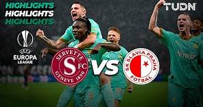 Servette vs Slavia Praga - HIGHLIGHTS | UEFA Europa League 2023/24 | TUDN