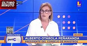 Entrevista completa al primer ministro Alberto Otárola Peñaranda