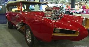 Famous Hollywood cars roll into auto show
