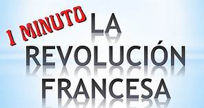 1789. La Revolución Francesa, en 1 minuto