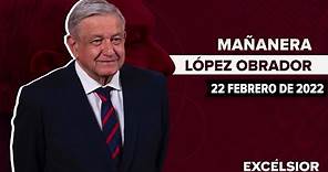Mañanera de López Obrador, conferencia 22 de febrero de 2022