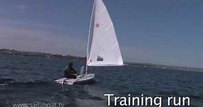 How to Sail - Understanding the wind on a 2 person sailboat (Points of sailing)