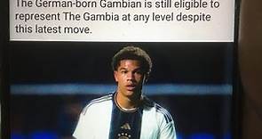 German Gambian born footballer Nuha Jatta played for German U18