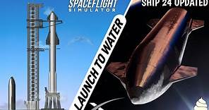 Starship Orbital Launch & Landing In Spaceflight Simulator | SpaceX