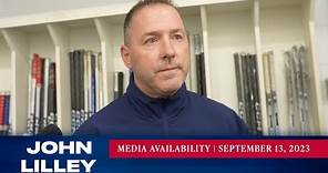 New York Rangers: John Lilley Media Availability | September 13, 2023