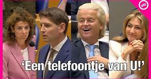 Sophie Hermans SLOOPT Jan Paternotte over telefoontje naar Geert Wilders