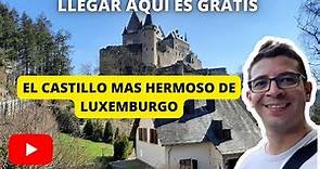 CASTILLO DE VIANDEN 2022 // QUE HACER EN LUXEMBURGO // EL CASTILLO MAS HERMOSO DE LUXEMBURGO