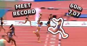 Poland's Ewa Swoboda Runs 7.07 60m Meet Record in Ostrava