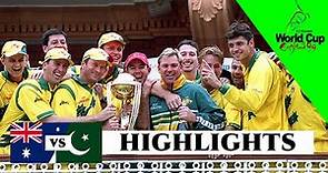 Australia vs Pakistan Final Highlights London, ICC World Cup 1999