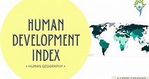 The Human Development Index explained simply (HDI) | A Level Geography (2024)