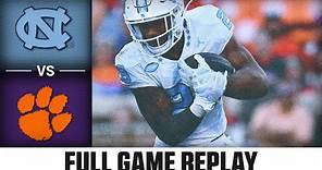 North Carolina vs. Clemson Full Game Replay | 2023 ACC Football