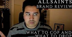 AllSaints Brand Review!