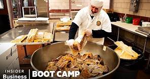 How West Point Makes Over 13,000 Meals A Day For Army Cadets | Boot Camp | Insider Business