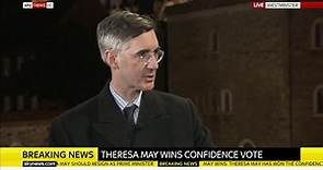 Theresa May wins no confidence vote