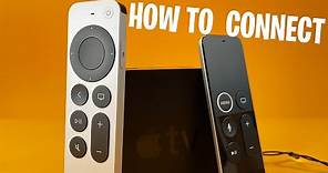 Apple TV 2021 Remote Connect - How to Pair Apple TV 2021 Remote