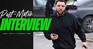 Post-Match Interview | Deeney disappointed with home defeat | Forest Green Rovers 0-2 Harrogate Town