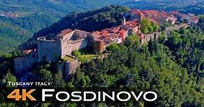 FOSDINOVO 🇮🇹 Drone 4K Aerial | Tuscany Italy