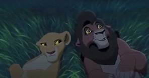 The Lion King 2 Simba's Pride Kovu and Kiara under the stars HD