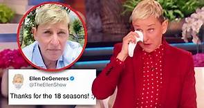 Ellen DeGeneres ENDS Her Show After Getting CANCELLED