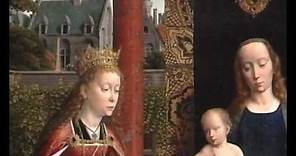 Gerard David: 'The Virgin and Child with Saints and Donor | Paintings | The National Gallery, London