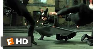 The Matrix Reloaded (2/6) Movie CLIP - The Burly Brawl (2003) HD