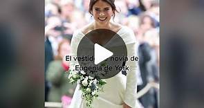 El vestido de Novia de Eugenia de York la princesa Eugenia había pedido expresamente un escote en la espalda que mostrase las cicatrices de su cuerpo, consecuencia de una operación de escoliosis cuando era pequeña. #eugeniadeyork #fypシ #wedding #viral #trending #weddingtiktok #shootingtime