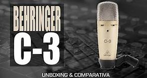 Micrófono BEHRINGER C-3: Unboxing y Comparativa - ProduceAudio.net