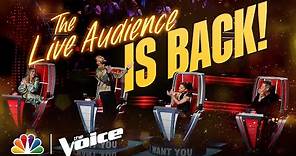 The Exciting Return of the Live Audience | The Voice 2021