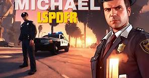 GTA V Officer Michael Townley On Duty | GTA V LSPDFR Mod