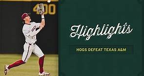 Razorback Baseball: Highlights, Hogs defeat Texas A&M