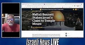 Prime Minister Naftali Bennett to Build Third Temple