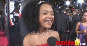 Emerald-Angel Young Interview at LAW ABIDING CITIZEN Premiere