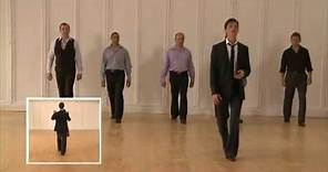 Learn to dance WALTZ - Men's Ballroom steps with Brian Fortuna 2 of 3