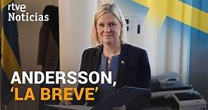 Después de 8 HORAS en el CARGO, la primera ministra sueca DIMITE | RTVE Noticias