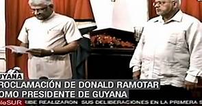 Donald Ramotar es proclamado presidente de Guyana