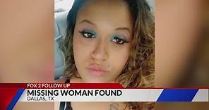 Missing St. Louis woman found in Dallas