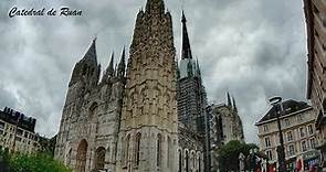 Exterior de la Catedral de Ruan. (Francia).