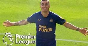 Miguel Almirón's magnificent volley puts Newcastle up 2-0 over Fulham | Premier League | NBC Sports