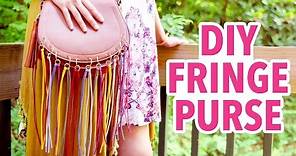 DIY Fringe Purse- HGTV Handmade