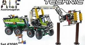 Lego Technic 42080 Forest Machine - Lego 42080 Speed Build