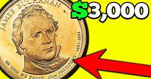 2010 Gold Dollar Coins Worth Good Money! Presidential Dollar Error Coins