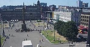 5 June 2023 - Glasgow's George Square webcam