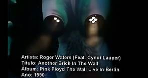 Roger Waters & Cyndi Lauper - Another Brick in the Wall (Live in Berlin 1990) [HD]